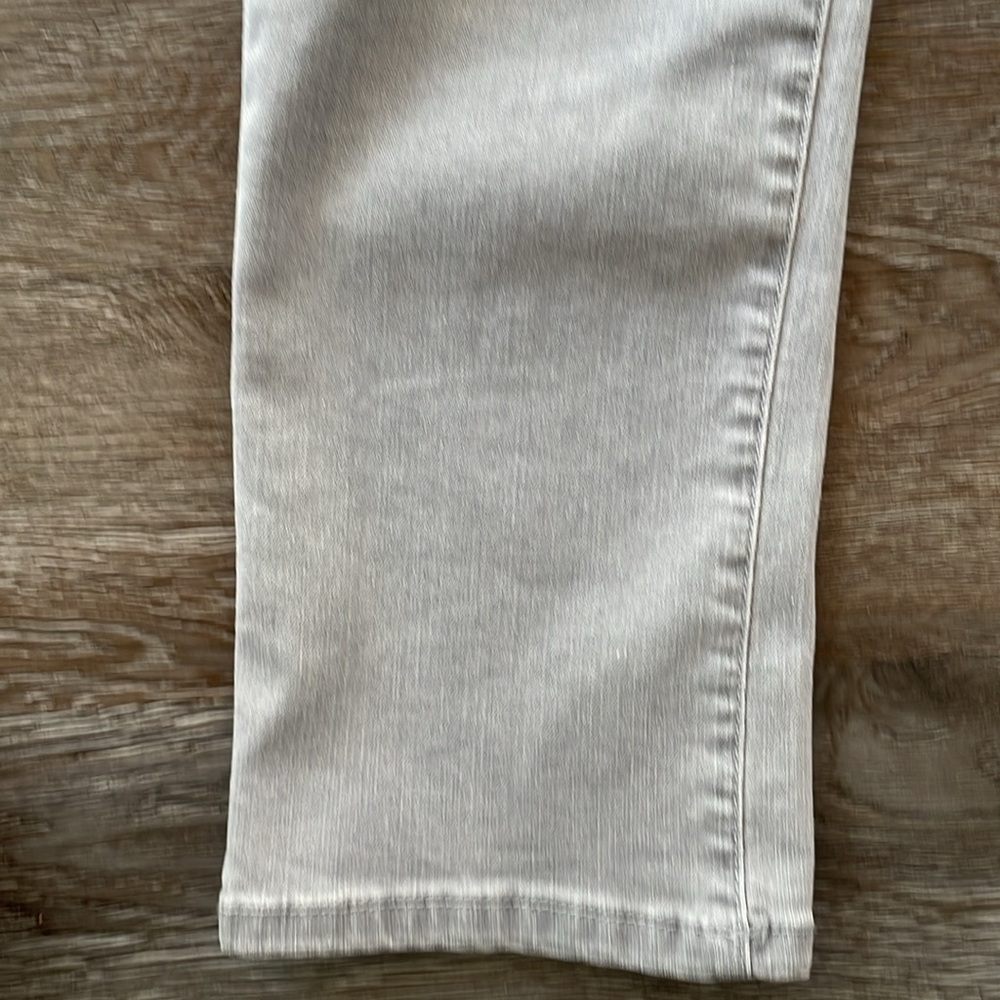 Charter Club Jeans Women’s Size 4P Lexington Straight Light Gray Denim - Picture 12 of 14